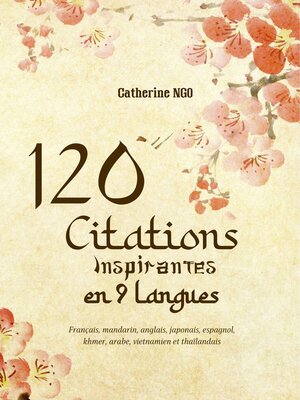 cover image of 120 Citations Inspirantes en 9 Langues